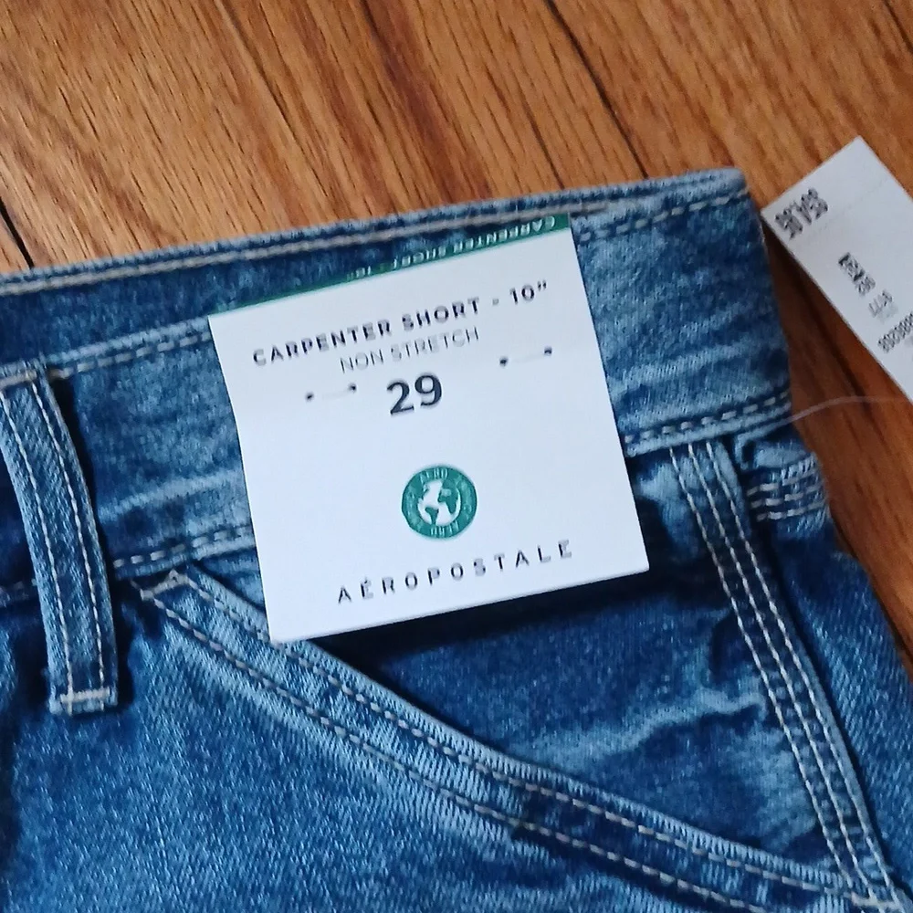 Denim Carpenter Shorts - Blue